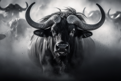 axlh_soh_A_cinematic_composition_of_a_wildebeest_shot_from_a_lo_8b7820b0-de8b-47f1-a17e-afad20b3c023